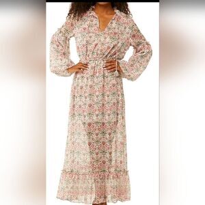 NWT MISA Los Angeles Amata Dress in Somerset Stencil Size Small